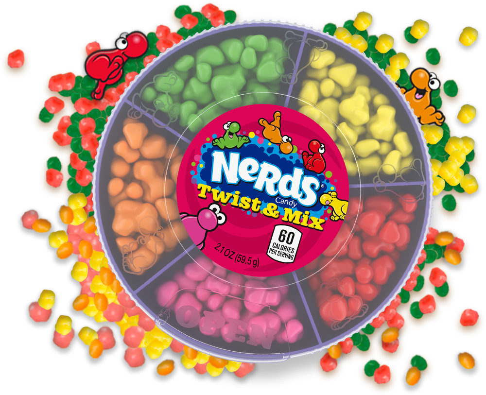Wonka Nerds Candy Rainbow Box My American Shop